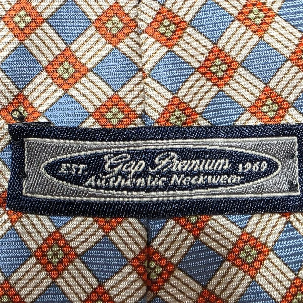 Gap Necktie‎ Lot 4 Mens OS Multicolor Silk Patterned Floral Geometric Ladybug